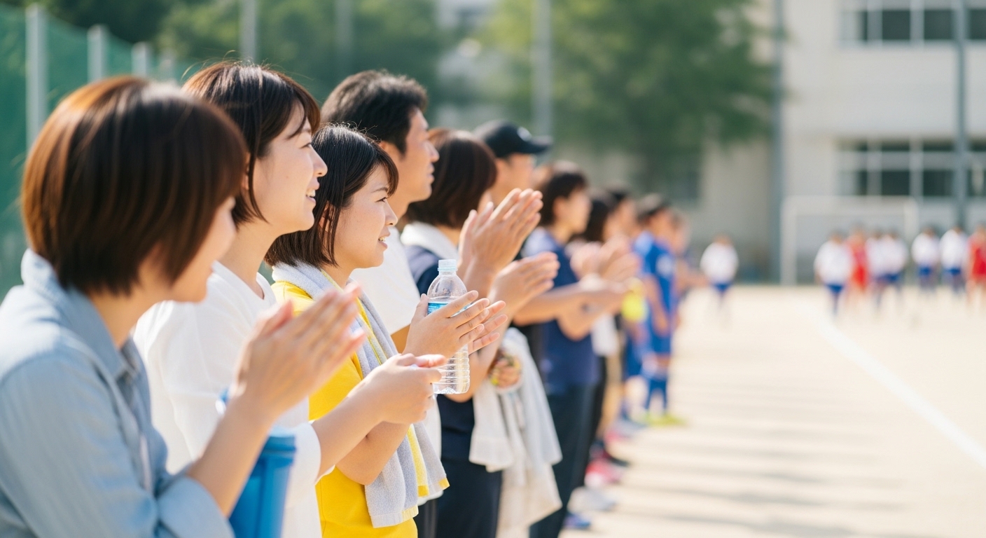 ミズノ シューズドライヤーの口コミが気になり、少女サッカー選手が使用後のスパイクを手入れしている場面を表すイメージ画像