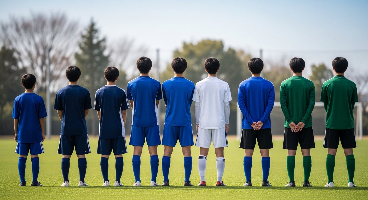 日本人男性が高校からサッカーに挑戦