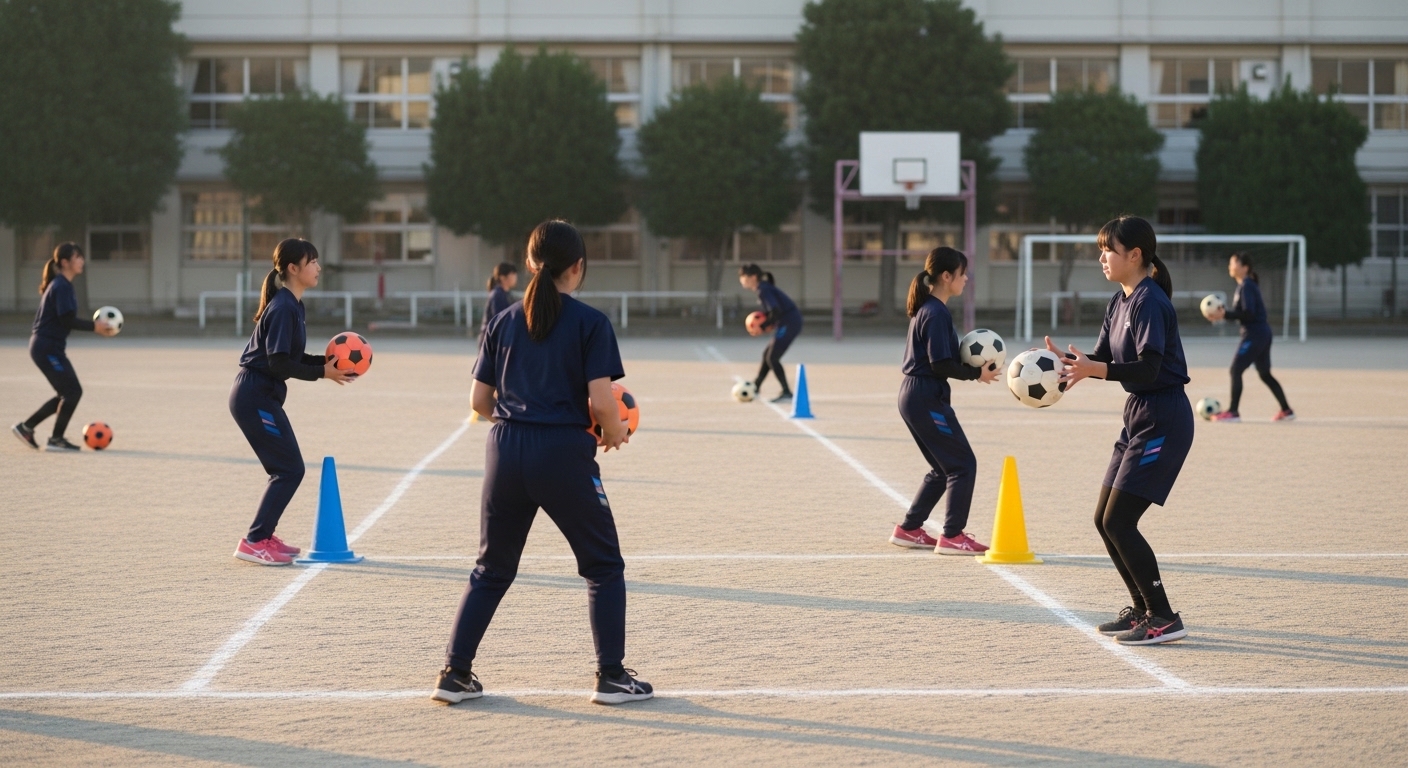 女性がインソール選びを確認
