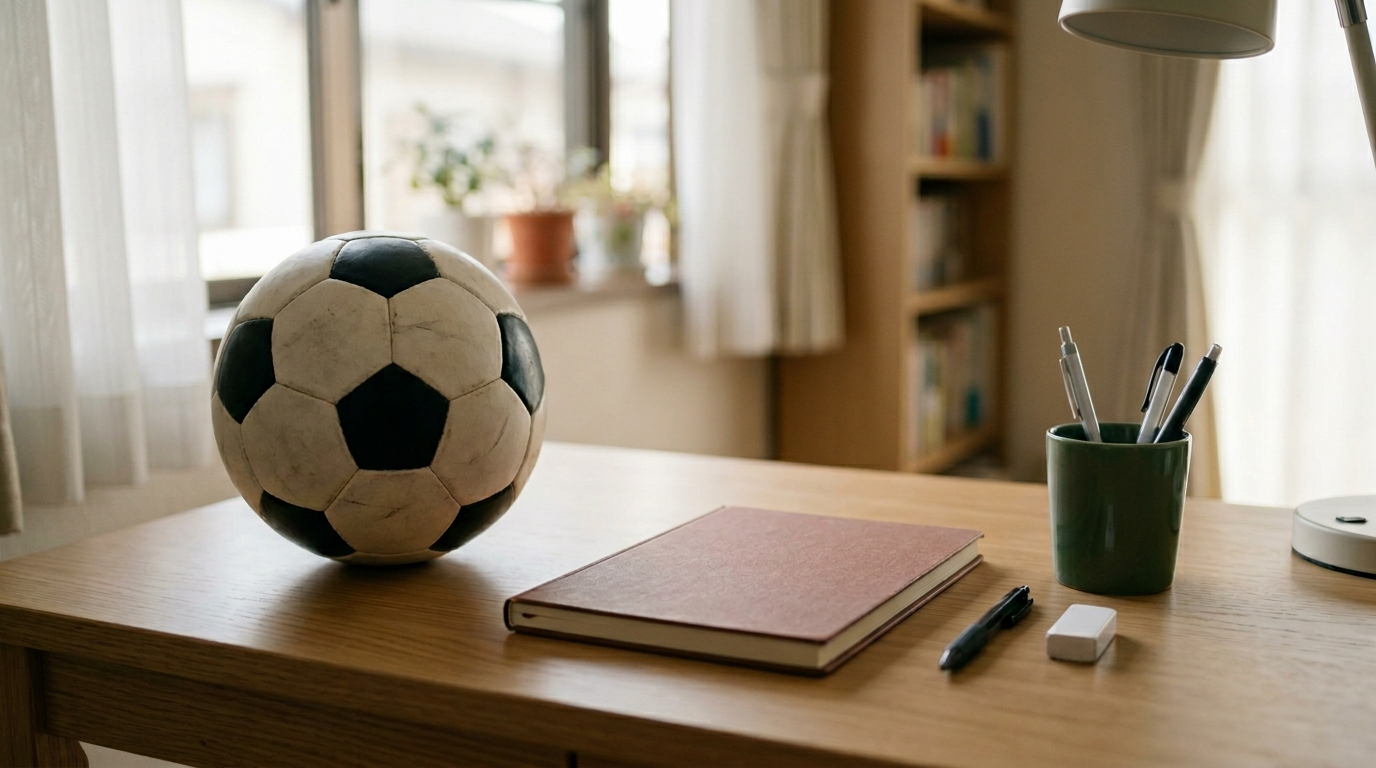 サッカー スクリーンの動きやボールキープをイメージさせるグラウンド練習風景の画像