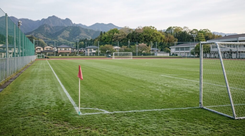 少年少女サッカーで中学生選手の休養やコンディション管理を表すイメージ画像