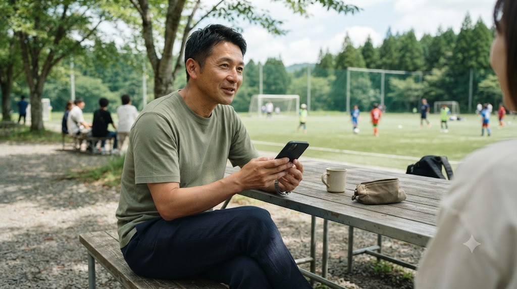試合連絡の準備を表すイメージ画像