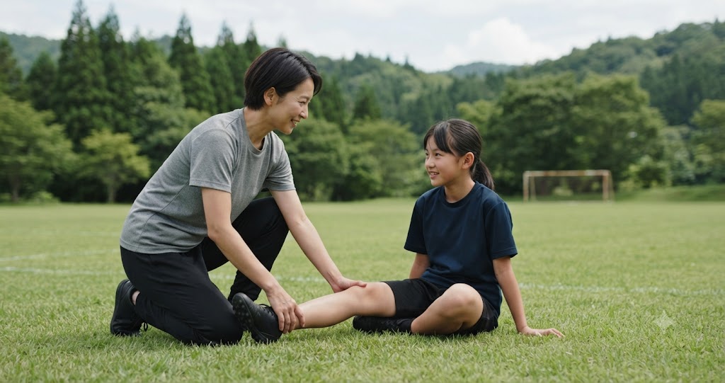 サッカーの疲労回復対策を表すイメージ画像