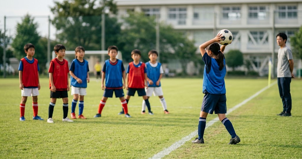小学生向けサッカールールを表すイメージ画像